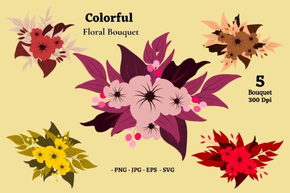 Floral Bouquet Graphics & Illustrations Review