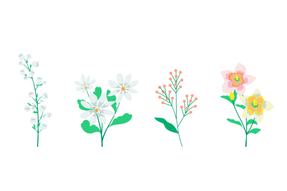 Floral Flower Art: Graphics and Illustrations Review