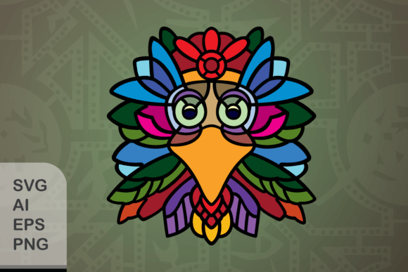 Funny Floral Bird I: Graphics & Illustrations Review