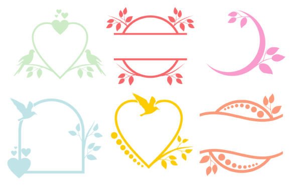 Vector Cute Floral Border: Graphics & Illustrations